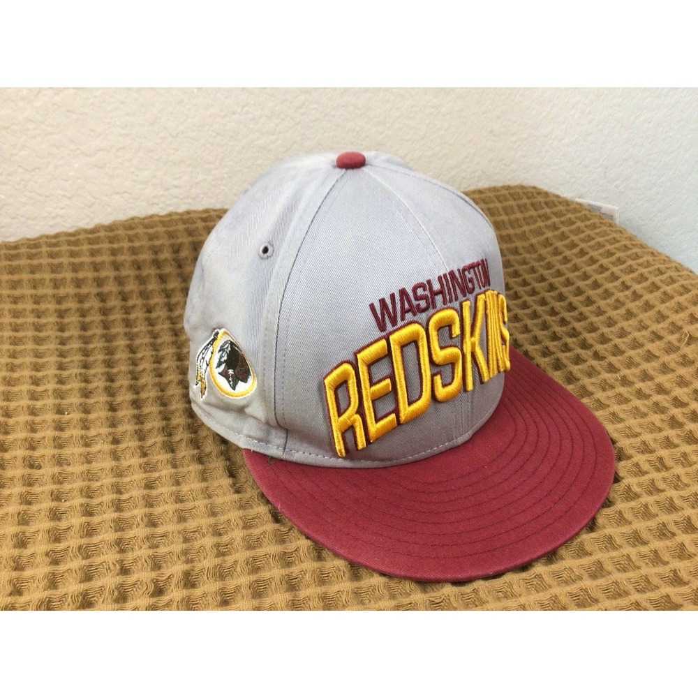Vintage Washington Redskins Fitted Hat 2-Tone Large Logo New Era Snapback